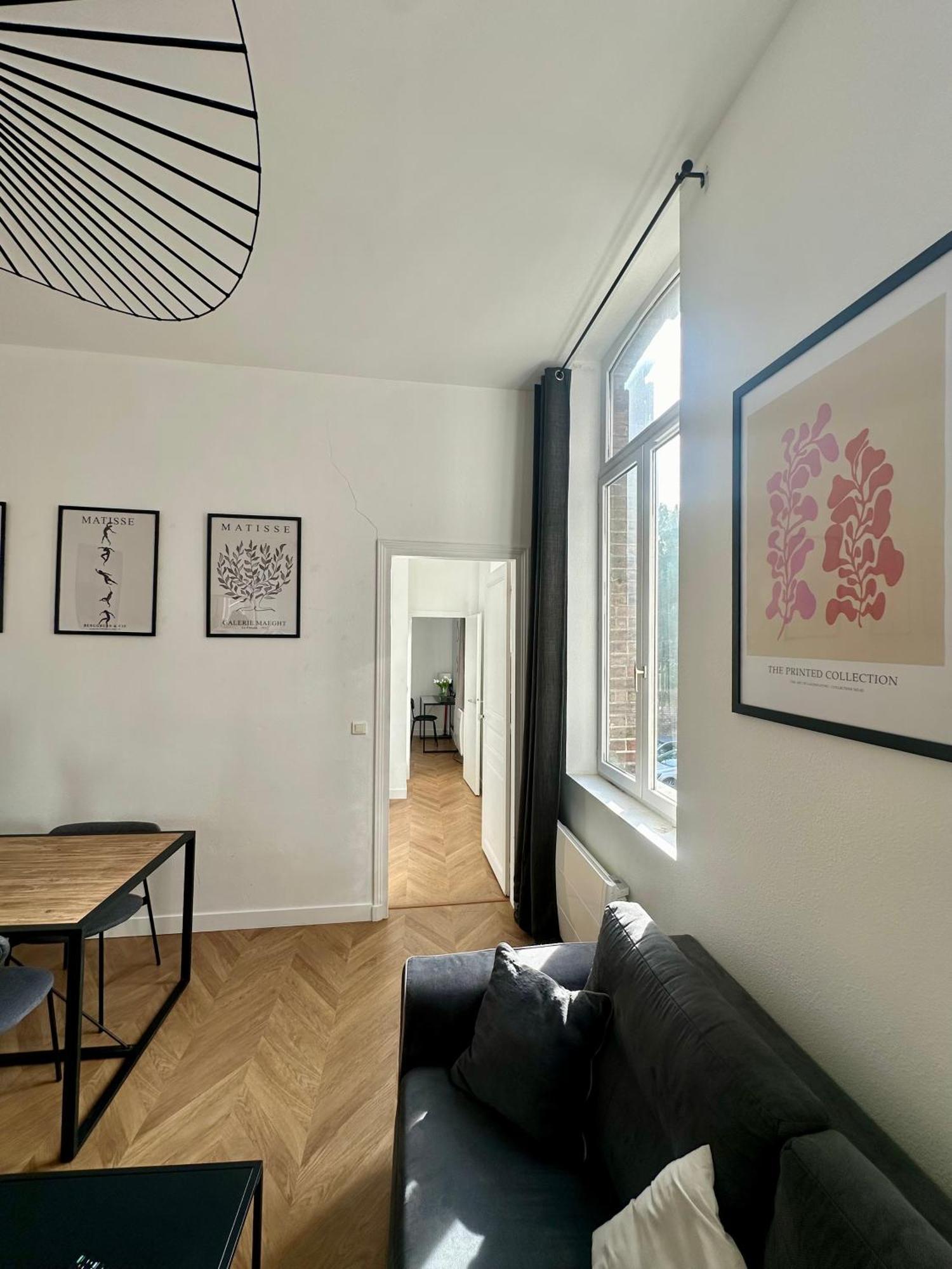 Spacieux Appt Haussmannien Parking Prive Amiens Bagian luar foto